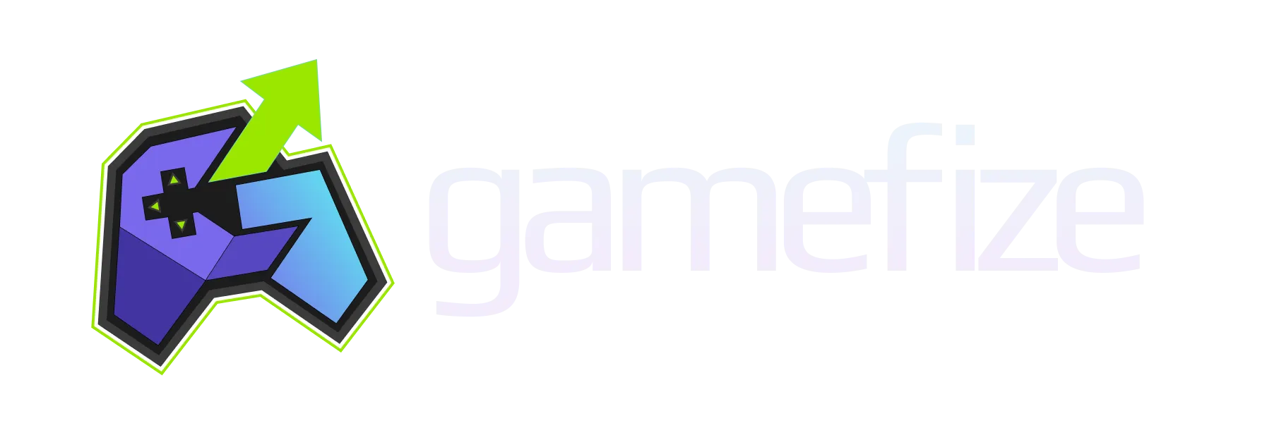 Gamefize logo and banner text